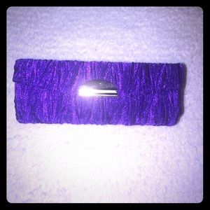 Purple shiny lipstick case