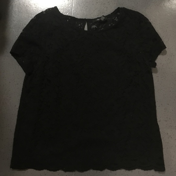 Forever 21 Black lace shirt