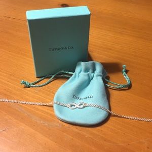 NO TRADES. Tiffany Infinity Pendant.