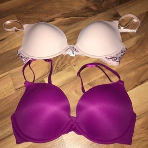 Push up bras!