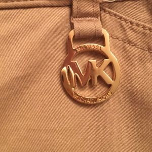 Michael Kors khaki Capri style pants. Size 4.