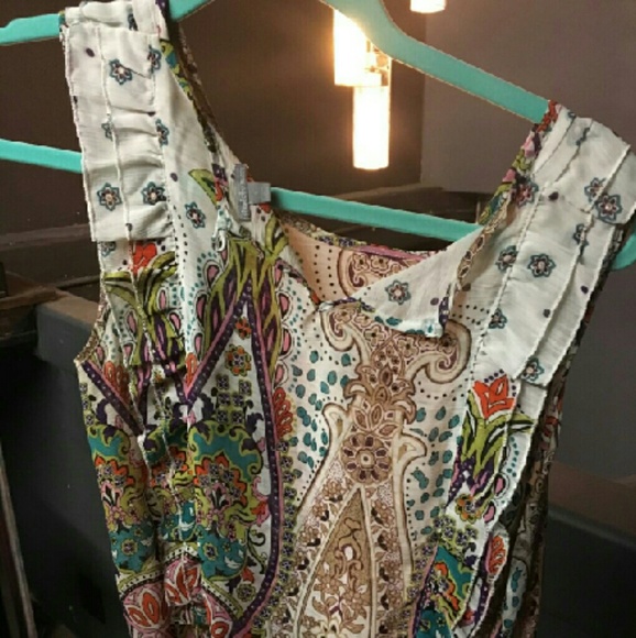 SOLD!! Printed top - Picture 4 of 4