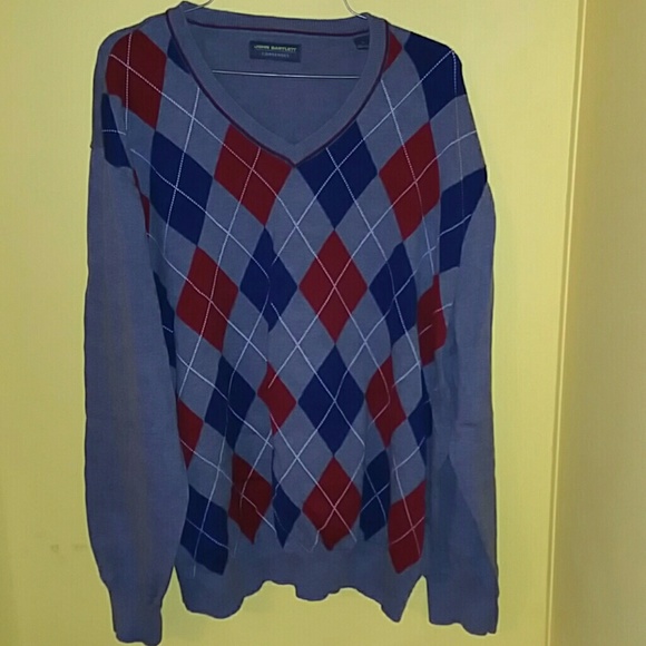 Mens V-neck Sweater