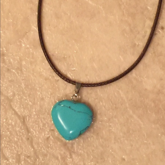 Turquoise Heart Pendant