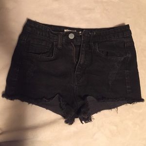 black mossimo supply co shorts