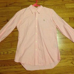 Ralph Lauren pink Oxford