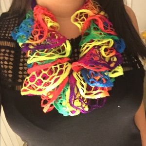 Handmade crochet necklace