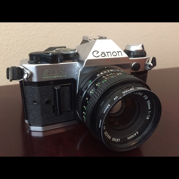 Canon AE-1 Program SLR Film Camera