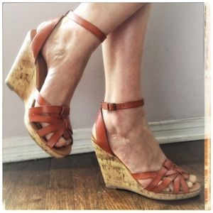 Mossimo Synthetic Leather Wedges
