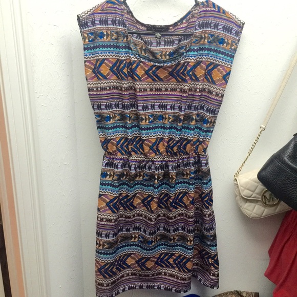 Aztec Mini Dress
