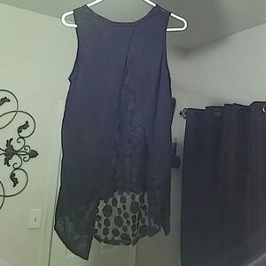 Black Sleeveless Top