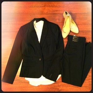 NWT- Navy Banana Republic Suit