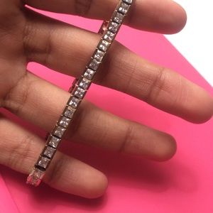 Gold diamond bracelet