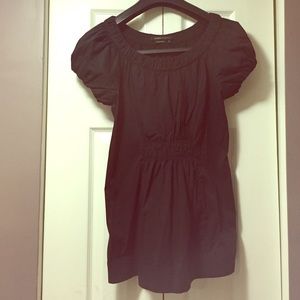 BCBG black pullover top