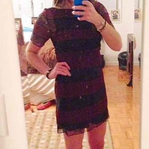 NWOT ALICE+OLIVIA MINI LACE DRESS