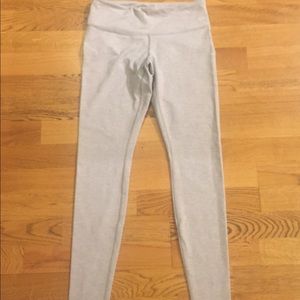 Lululemon leggings light grey
