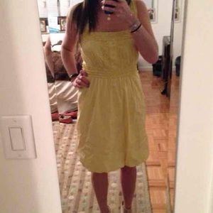 NWT BCBG MAX AZRIA YELLOW SUMMER DRESS