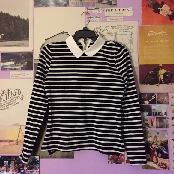 Stripped Collar Shirt - Picture 1 of 1
