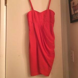 Forever 21 coral dress