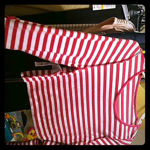 Candycane crop top - Picture 1 of 1