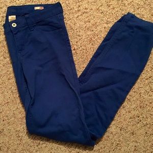 Blue Colored Skinny Jeans