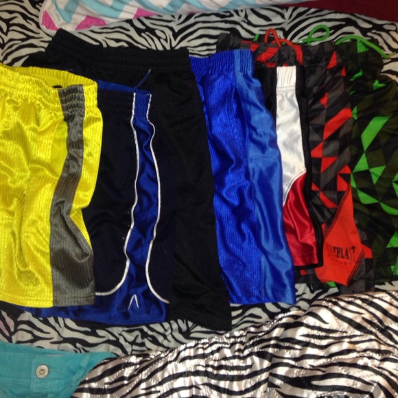 7 pairs of shorts!! Boys!