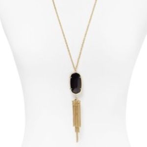 Kendra Scott black Rayne necklace
