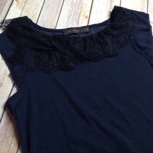 The Limited navy shirt