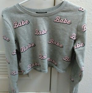 Forever 21 babe crop