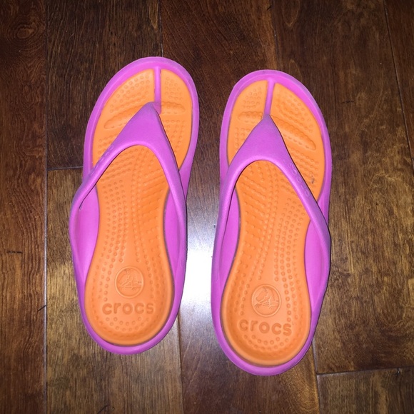 Croc sandals