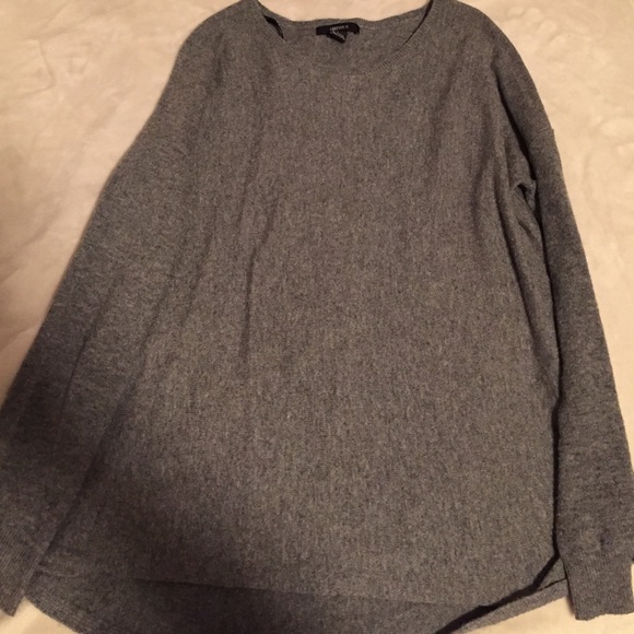 grey forever 21 sweater