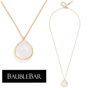 NWT Baublebar Teardrop Pendent Necklace