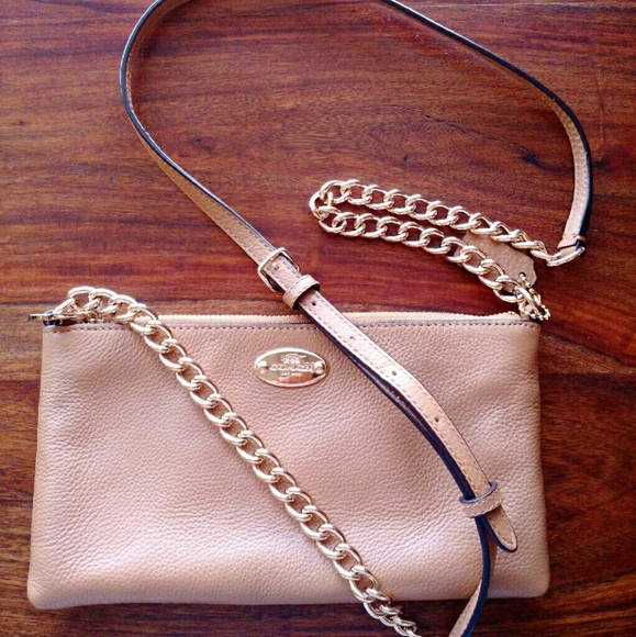 Coach Pebble Leather Quinn Crossbody