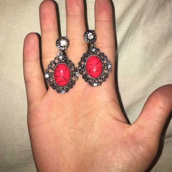 Earrings and ring