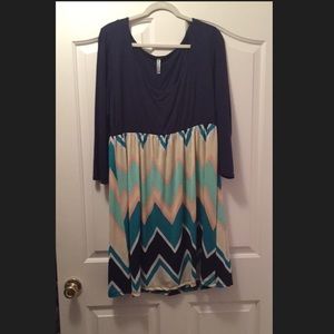 🎉 END OF SUMMER SALE 🎉Chevron Dress