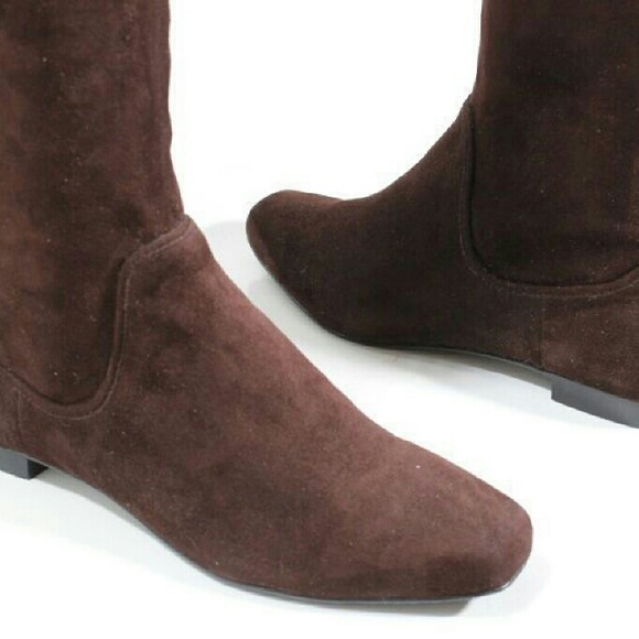 🆕CLOSING DOWN SALE Calvin Klein Suede Boots US8 - Picture 3 of 4