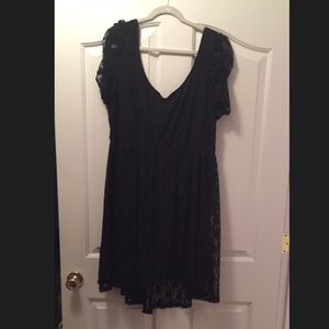 **HOT DEAL** Short Black Lace Dress