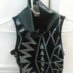 Custom turtle neck crop