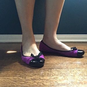 Sam Edelman Quilted Patent Toe Flats