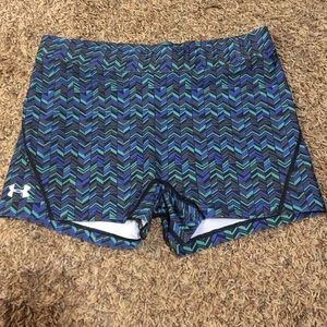 Under Armour athletic spandex shorts