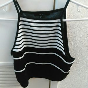 Forever 21 Striped crop