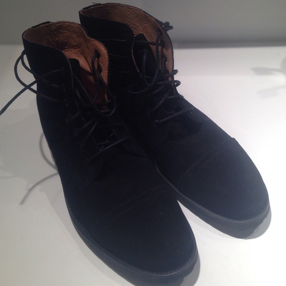 JD Fisk Suede boots, never work
