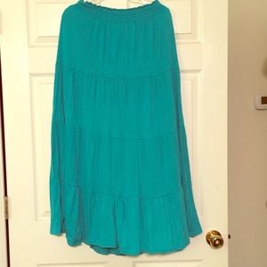 Cato Aqua/green skirt