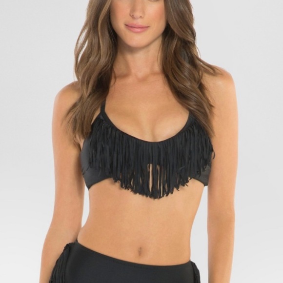 TARGET FRINGE BIKINI TOP