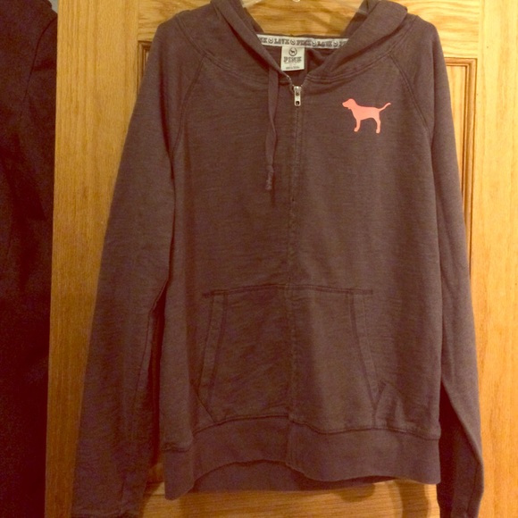 Love Pink Grey Hoodie