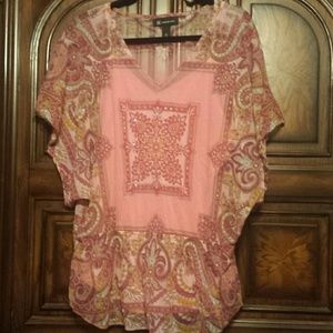 Pretty in pink summer blouse