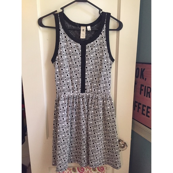 ▪️Geometric print dress ▫️