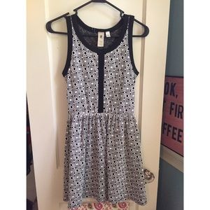 ▪️Geometric print dress ▫️