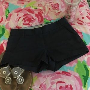 J.Crew chino shorts in navy