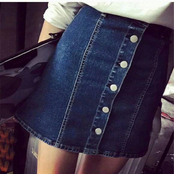 high waist skirt